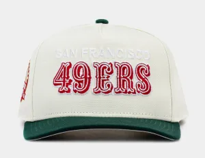 Shoe Palace Exclusive San Francisco 49ers Red Chrome 950AF Snapback Mens Hat (White/Red)