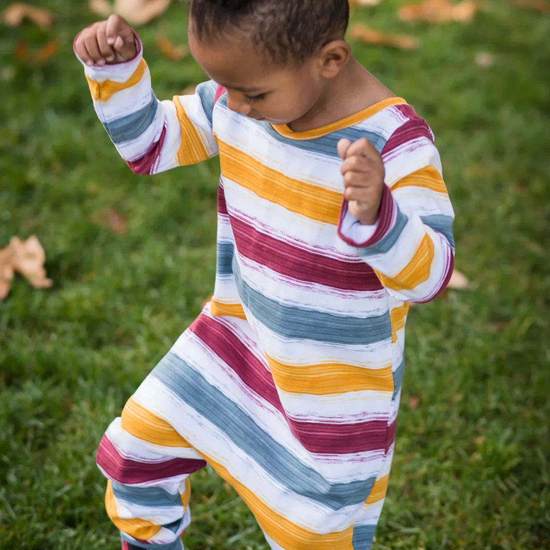 Sketch Stripe Romper