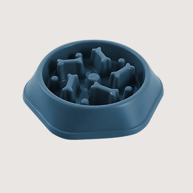 Slow Feeder Dog Bowl for Happy Pets