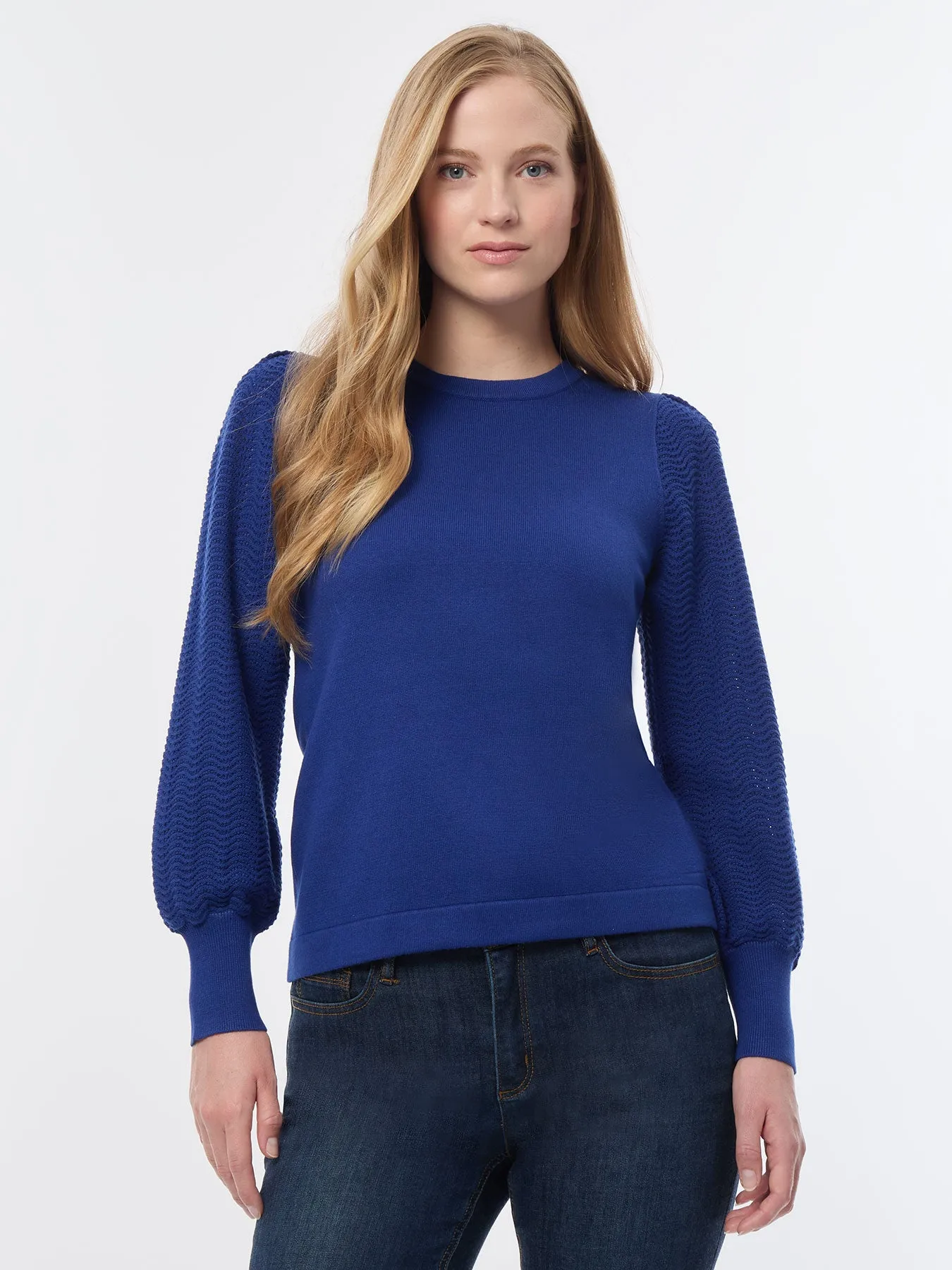 Stitch Sleeve Sweater