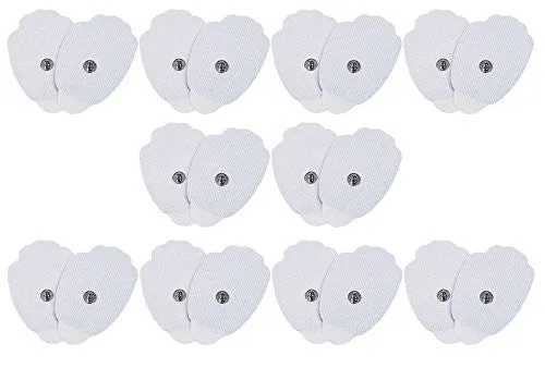 Techcare Massager 10 Pairs of Replacement Electrode Pads