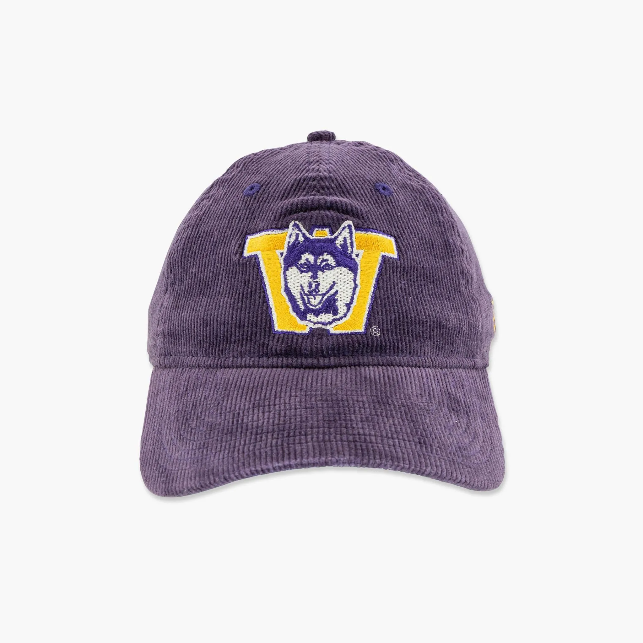 Washington Huskies Classic Throwback Purple Corduroy Adjustable Hat